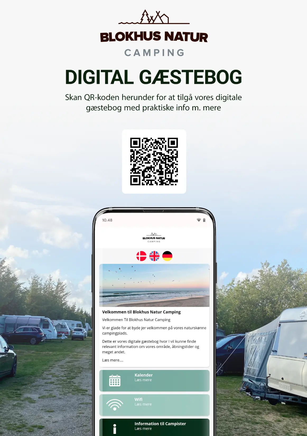Blokhus Natur Camping – digital gæsteportal