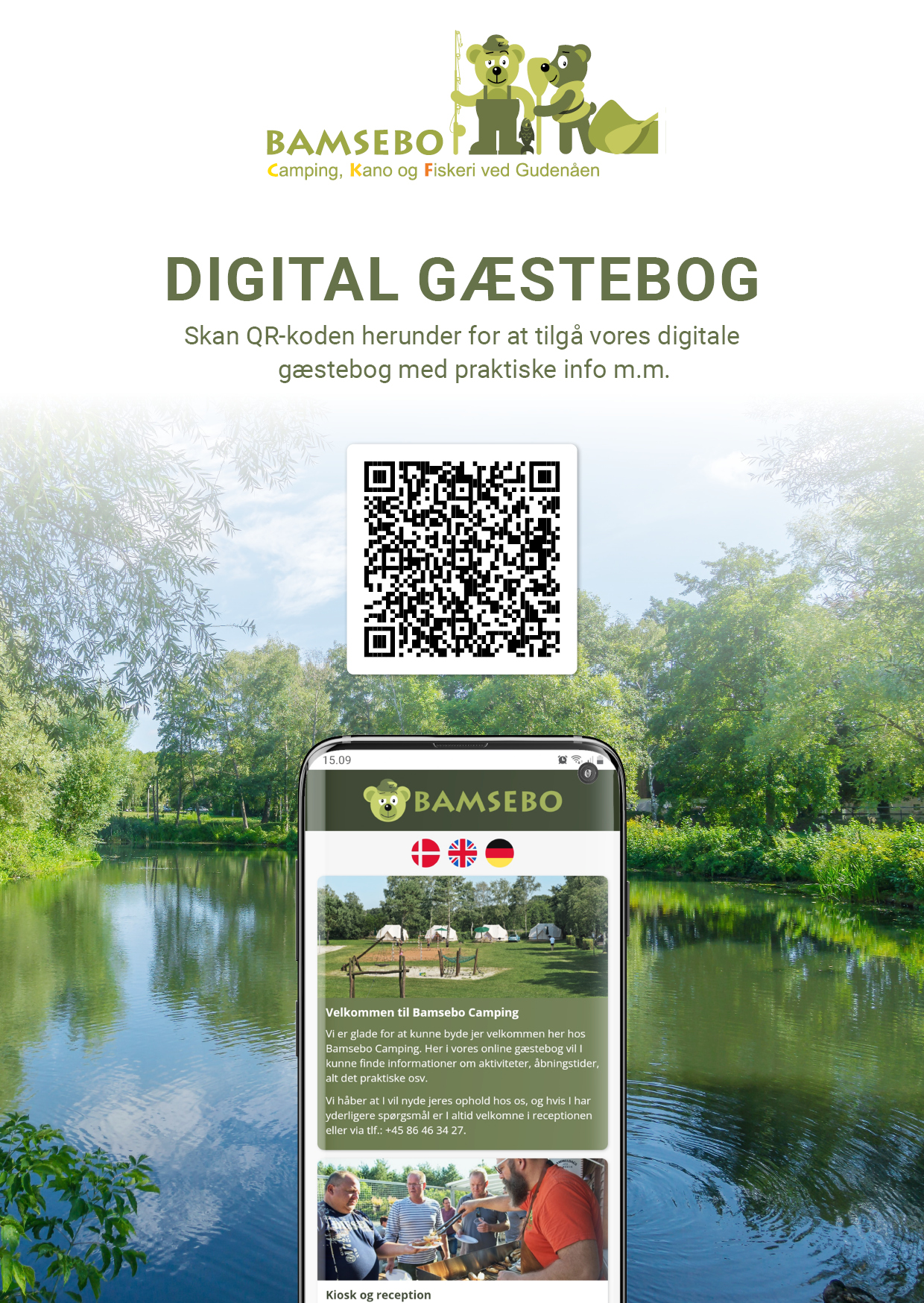 Bamsebo Camping – digital gæsteportal