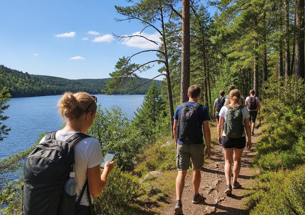Vis oplevelser og ruter